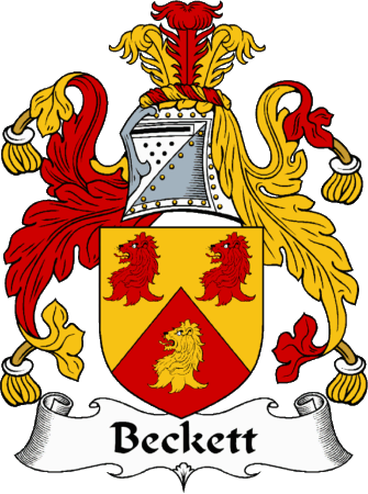 Beckett Clan Coat of Arms