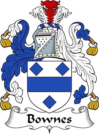 Bownes Clan Coat of Arms