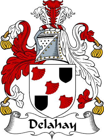 Delahay Clan Coat of Arms