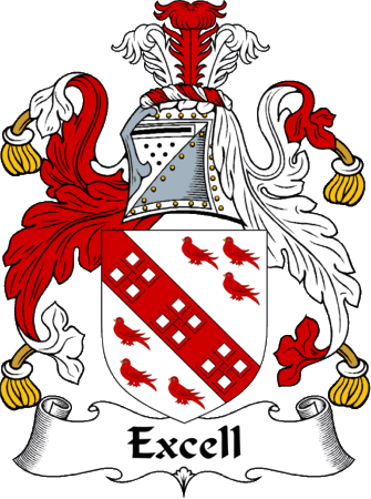 Excell Clan Coat of Arms
