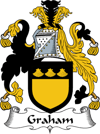 IrishGathering - The Graham Clan Coat of Arms (Family Crest) and