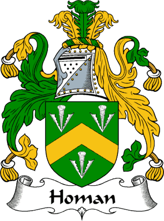 Homan Clan Coat of Arms