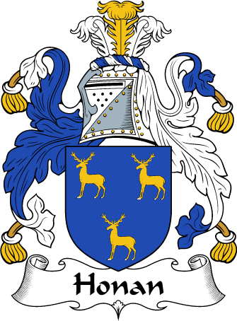 Honan Clan Coat of Arms
