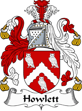 Howlett Clan Coat of Arms