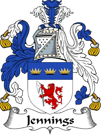 Jennings Clan Coat of Arms