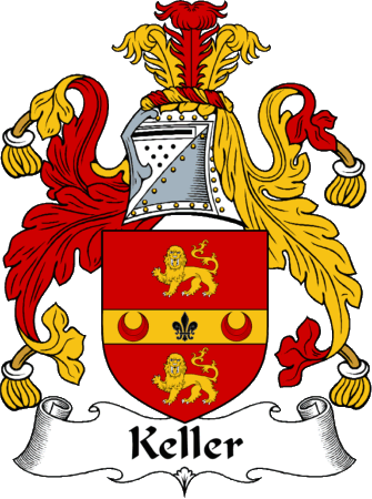 Keller Clan Coat of Arms