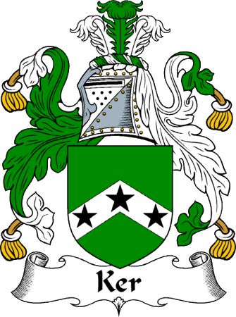 Ker Clan Coat of Arms