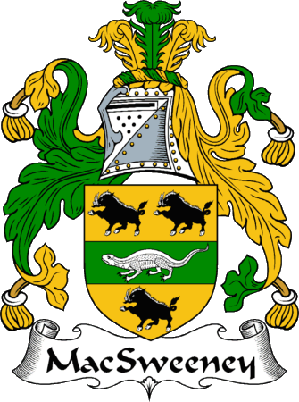 MacSweeney Clan Coat of Arms