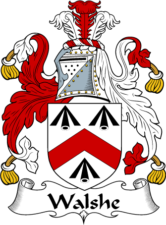 Walshe Clan Coat of Arms