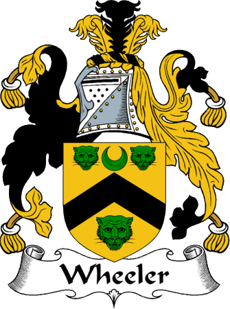 IrishGathering - The Wheeler Clan Coat of Arms (Family Crest) and