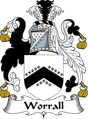 IrishGathering - The Worrall Clan Coat of Arms (Family Crest) and